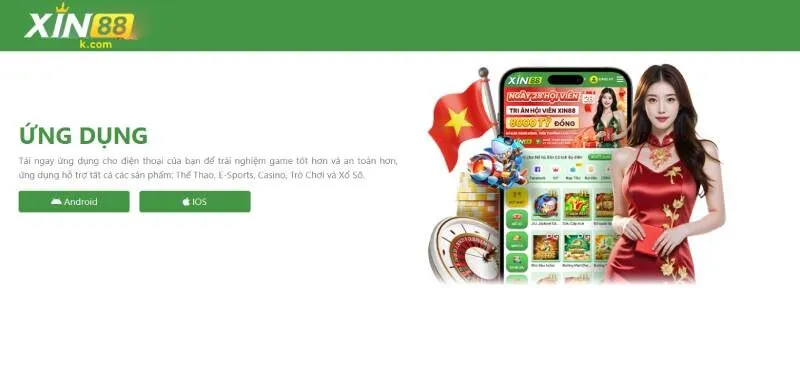 Thao tác tải app XIN88 về iOS 